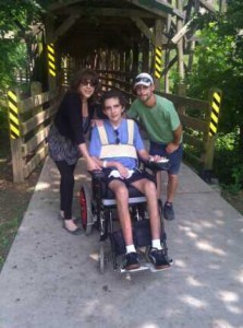 Kim, Anthony and Michael enjoy a day in the Buckhead's newest park 